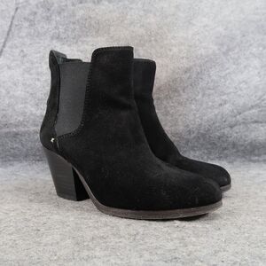 Rag & Bone Shoe Women 5 Chelsea Boot Devon Ankle Bootie Leather Block Heel Black